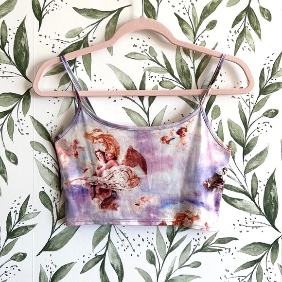 Renaissance Art Crop Top - Picture 2 of 3